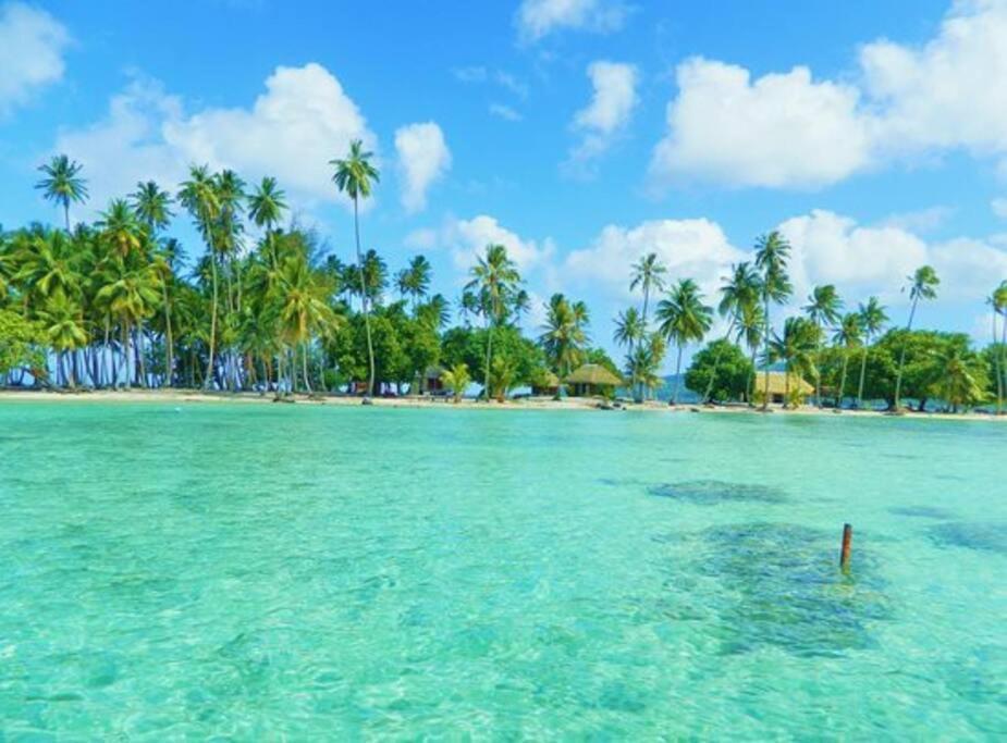 Studio Bord De Mer Fare Tahitea Pension Taputapuapea Exteriör bild