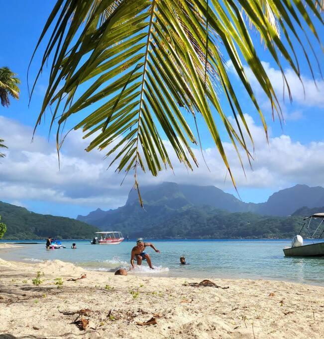 Studio Bord De Mer Fare Tahitea Pension Taputapuapea Exteriör bild