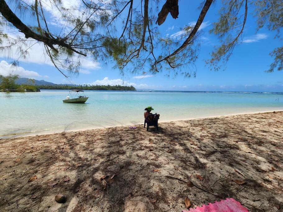 Studio Bord De Mer Fare Tahitea Pension Taputapuapea Exteriör bild